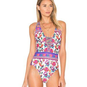 Nanette Lepore Antigua Goddess One-Piece Swimsuit